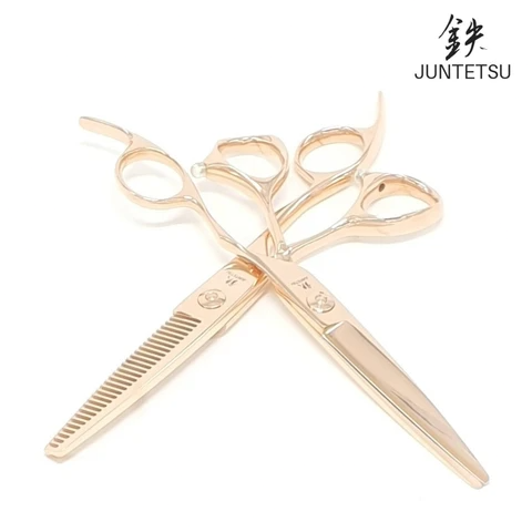 Juntetsu Rose Gold Coiffeur Schéier Set